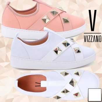 Tênis VIZZANO Strass Sem Cadarço Feminino