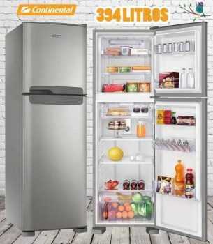 Geladeira/Refrigerador Continental Frost Free - Duplex Prata 394L TC44S