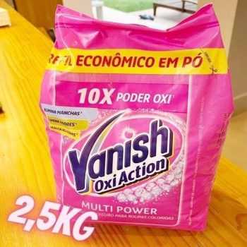 Tira Manchas em Pó Vanish Multi Power Oxi Action 2,5kg Refil Econômico para roupas coloridas
