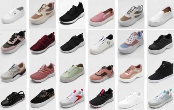 3 pares de Tênis Feminino por R$ 189,00