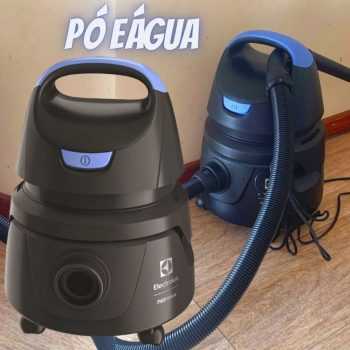 Aspirador de Pó e Água Electrolux 1250W Preto e Azul Hidrolux AWD01