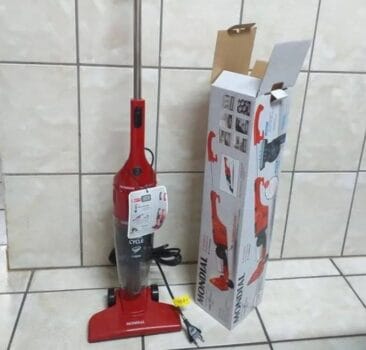 Aspirador de Pó Vertical 2 em 1 Mondial Turbo Cycle AP36 1100W - Vermelho