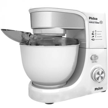 Batedeira Planetária Philco PHP500 Turbo com 11 Velocidades – Branca
