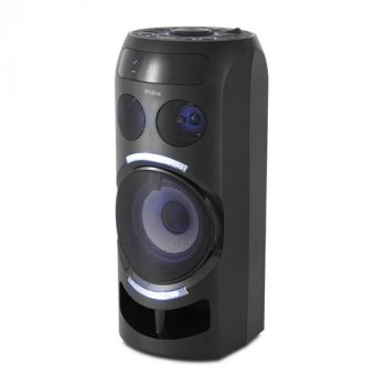 Caixa Acústica Philco Pcx3500 150w Flashs De Luz Bluetooth Usb E Bateria Interna
