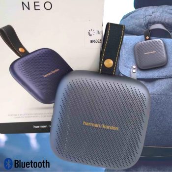 Caixa de Som Bluetooth Harman Kardon HK Neo 3W Cinza - HKNEOGRY