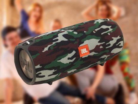 Caixa de Som Bluetooth JBL Charge 4 Squad à Prova d´água, carregador para celular