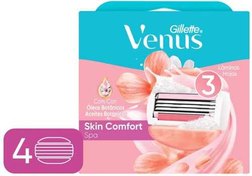 Carga para Aparelho de Depilar Gillette Venus Spa Recargas 4 Unidades, Gillette