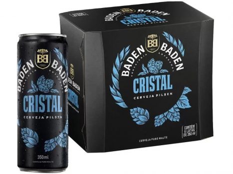 Cerveja Baden Baden Cristal Pilsen Lager - 6 Unidades Lata 350ml