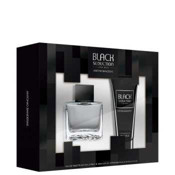 Conjunto Seduction in Black Antonio Banderas Masculino - Eau de Toilette 100ml + Pós-Barba 75ml