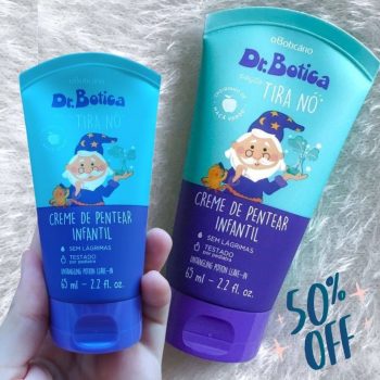 Creme para Pentear Miniatura Dr. Botica Poção Tira Nó, 65 ml