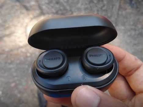 Fone de Ouvido Bluetooth Philips True Wireless TAT1215BK/97 - Preto