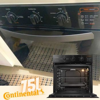 Forno Elétrico de Embutir Continental - Grill 75L OC8EP