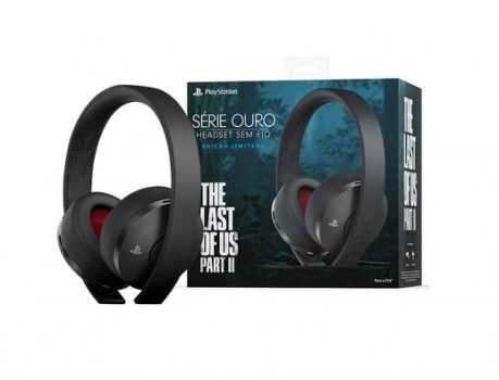 Headset Bluetooth Sony Série Ouro - The Last of Us Part II