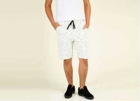 Kit 2 Bermudas Masculina Moletinho Amarração - ODY MALHAS