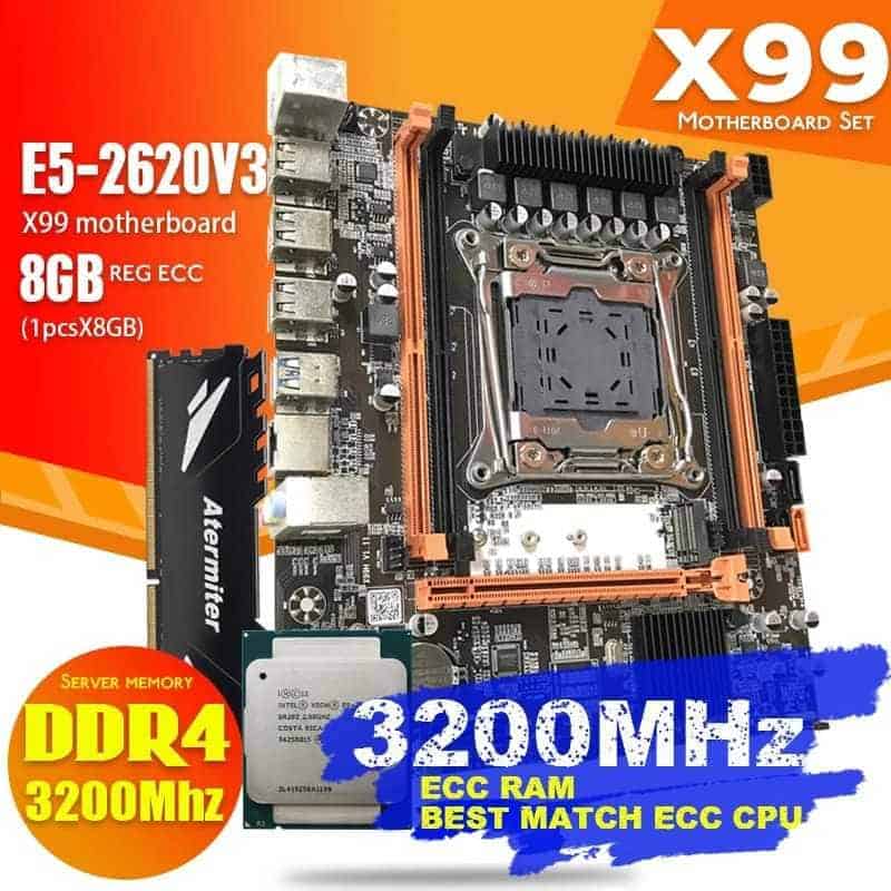 Kit Upgrade Kllisre X99 + 8GB 3200MHZ + Xeon e5 2620 v3 lga 2011 - Promotop