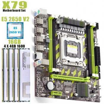 KIT Xeon 2650 V2 + 4X4GB 1600MHZ + Placa mãe x79