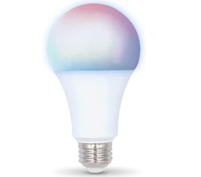 Lâmpada LED Bulbo Inteligente Colorida Dimerizável Wi-Fi - Multilaser Liv - SE224