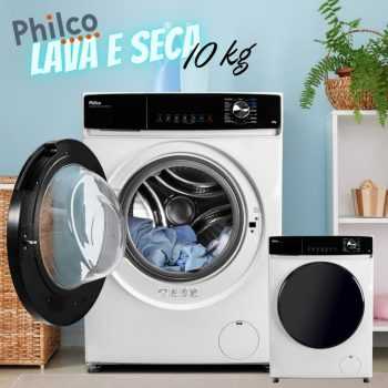 Lava E Seca Britânia Bls11b 10kg Inverter 16 Programas Branca