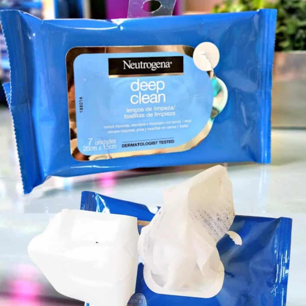 Lenços Demaquilantes Deep Clean, Neutrogena, 25 Unidades