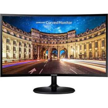 Monitor 24" samsung lc24f390fhlmzd full hd led curvo preto