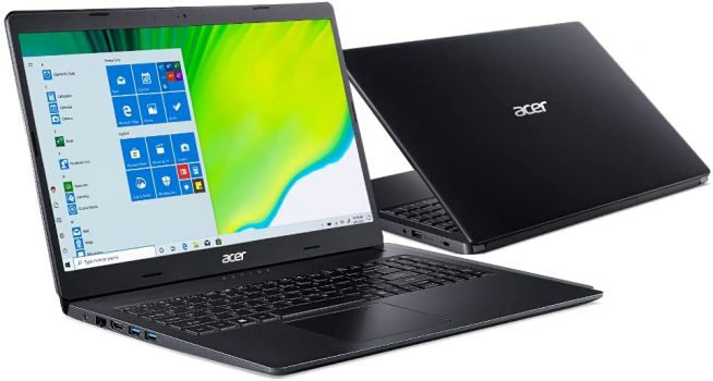 Notebook Acer 15,6" A315-23-R3L9 8GB - 256GB W10