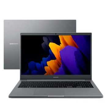 Notebook Samsung Book Intel Dual-Core, Windows 10, 4GB, 256GB SSD, 15.6" Full HD LED