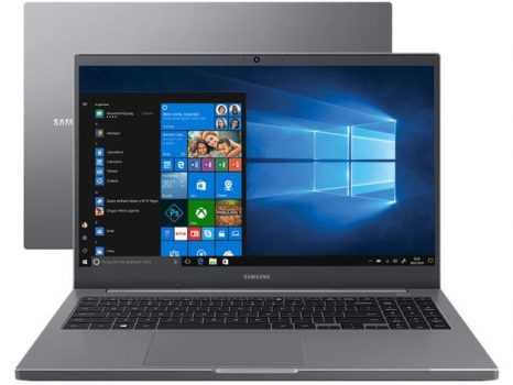 Notebook Samsung Book NP550XDA-KS1BR Intel Core i7 - 8GB 256GB SSD 15,6” Full HD LED Windows 10