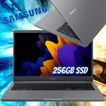 Notebook Samsung Core i5-1135G7 8GB 256GB SSD Tela Full HD 15.6” Windows 10 Book NP550XDA-KF2BR