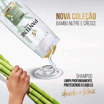 Pantene Bambu Shampoo, 400 ml
