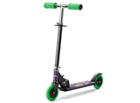 Patinete Atrio Monster 2 Rodas Guidão Ajustável Suporta até 50Kgs +5 Anos Preto - ES271