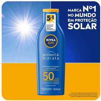 Protetor Solar Nivea Sun Protect & Hidrata Fps50 400Ml, Nivea