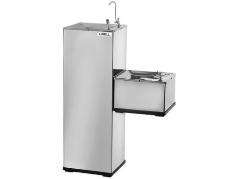 Purificador de Coluna Refrigerado por Compressor - Inox - Libell Press Side