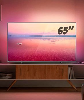 Smart Tv Led 65'' Philips 65pug6794 4k Ultra Hd Ambilight 3 Lados Hdr10+ Dolby Vision Dolby Atmos Bluetooth Wifi 3 Hdmi 2 Usb