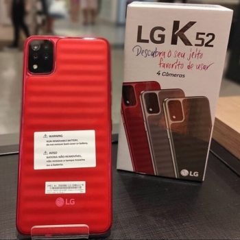 Smartphone LG K52 64GB 4G Octa-Core 3GB RAM – Tela 6,59” Câm. Quádrupla + Selfie 8MP Dual Chip