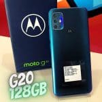 Smartphone Motorola Moto G20 128GB 4G Wi-Fi Tela 6,5'' Dual Chip 4GB RAM Câmera Quadrupla + Selfie 13MP