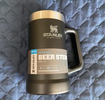Stanley Adventure Big Grip preto fosco, 680 g / 0,7L