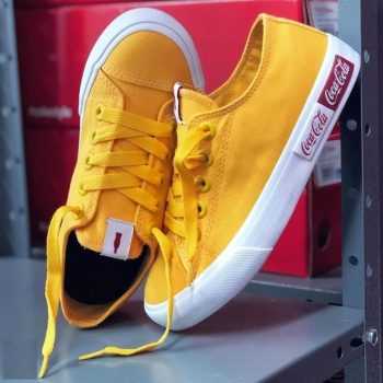 Tênis Coca-Cola Shoes Blend Canvas adulto-unissex