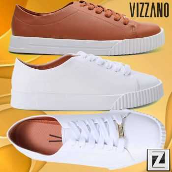 Tênis VIZZANO Liso Feminino - 2 Cores (34 até 39)
