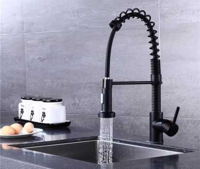 Torneira Gourmet Prizi Monocomando Preta - KE-6115