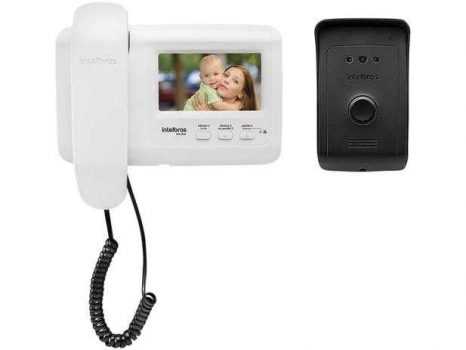 Vídeo Porteiro Intelbras IVR 1010 Monitor 4.3" Branco