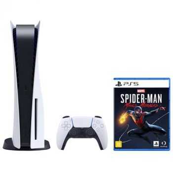 Console Playstation 5 825GB SSD + Controle Sem Fio DualSense + Jogo Marvel’s Spider-Man: Miles Morales - PS5