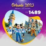 Pacote de Viagem Orlando - Segundo Semestre 2023 / Primeiro Semestre 2024