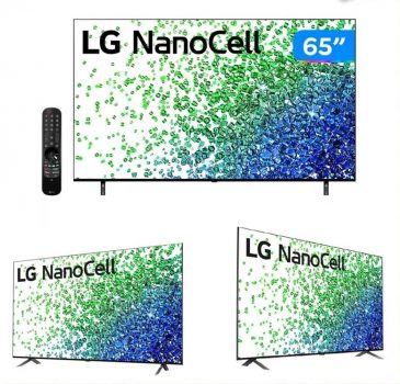 Smart Tv Led 65” Lg 65nano80 4k Nanocell 4x Hdmi 2.0 Inteligência Artificial Thinqai Smart Magic Google Alexa