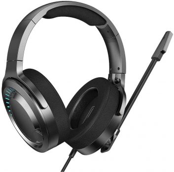 Headphone Baseus GAMO Imersível Virtual 3D Game NGD05-01, Preto