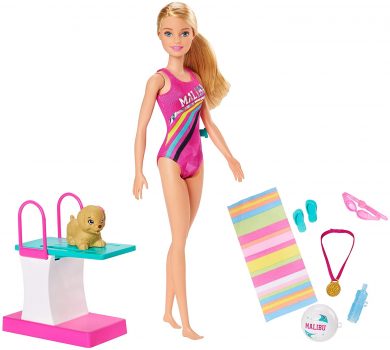 Barbie Nadadora, Mattel