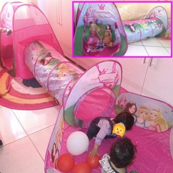 Barraca 3 em 1 Piquenique das Princesas DMT5880 DM Toys