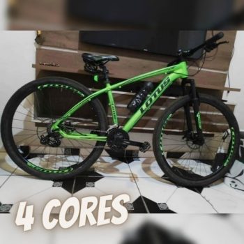 Bicicleta MTB Alúminio Cairu Lotus Aro 29 21 Marchas Shimano Freio à Disco Quadro 17.5