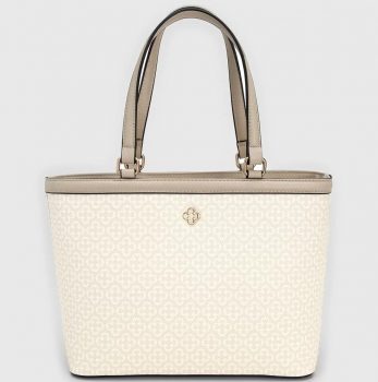 Bolsa Capodarte Monograma Off-White