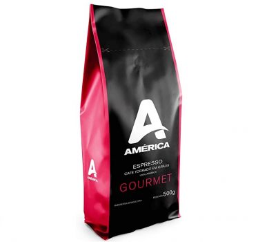 Café Torrado em Grãos América Gourmet - Pac. 500 g