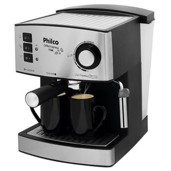 Cafeteira Coffee Express Preto/Prata Philco 127v